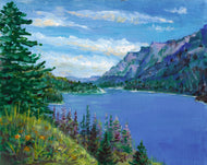 Mountain Landscape Banff British Columbia